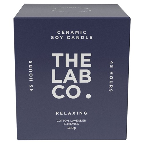 The Lab Co. Relaxing Ceramic Boxed Candle thumbnail 2