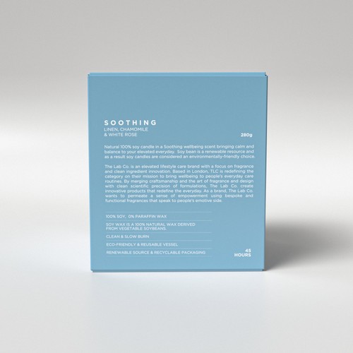 The Lab Co. Soothing Ceramic Boxed Candle thumbnail 4