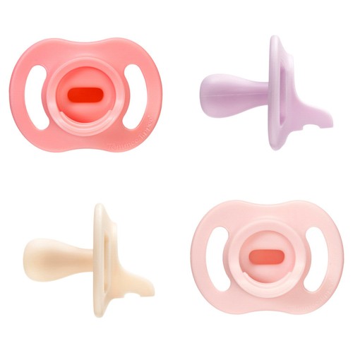 Tommee Tippee Ultra Light Dummies 0-6m Pink 4pk
