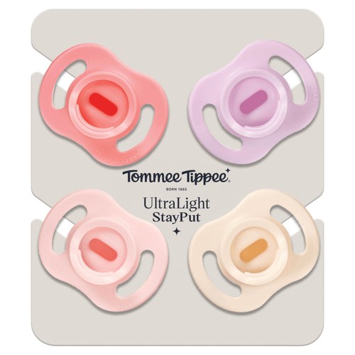 Tommee Tippee Ultra Light Soothers 0-6m Pink thumbnail 4