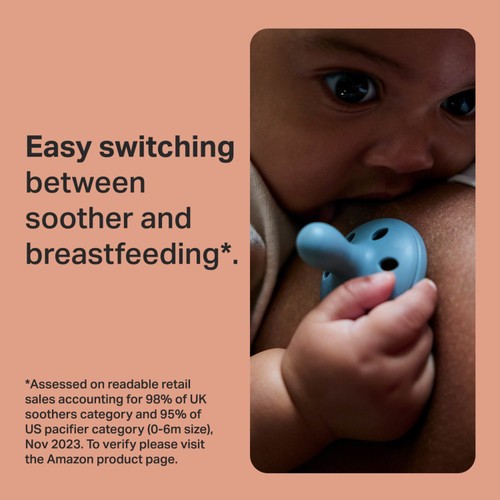 Tommee Tippee Breastlike Soothers 6-18m thumbnail 3