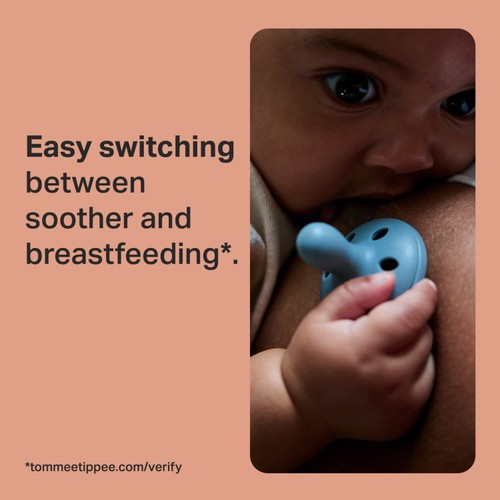 Tommee Tippee Breastlike Soothers 0-6m thumbnail 3