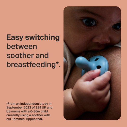 Tommee Tippee Breastlike Soothers 0-6m thumbnail 7