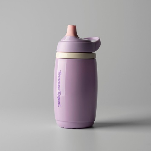 Tommee Tippee Insulated Active Spout Cup Purple/Pink thumbnail 4