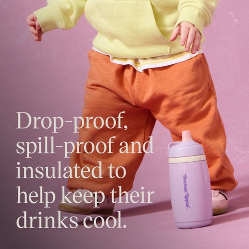 Tommee Tippee Insulated Active Spout Cup Purple/Pink thumbnail 5