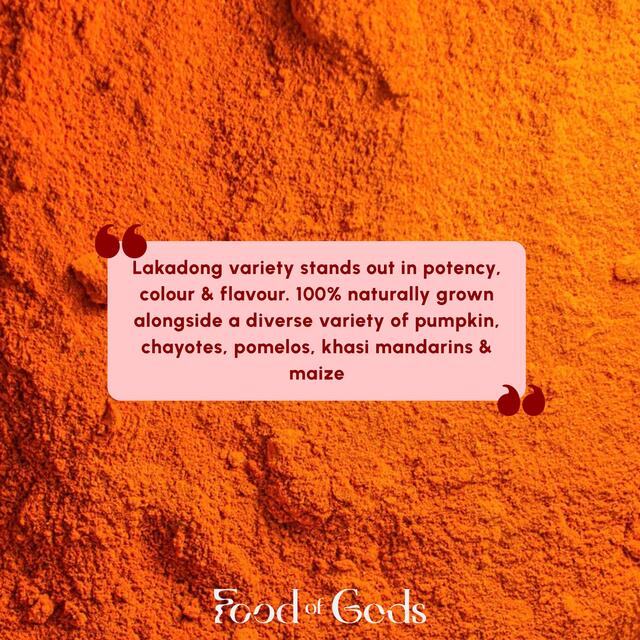 Food of Gods Lakadong Heirloom Turmeric thumbnail 4