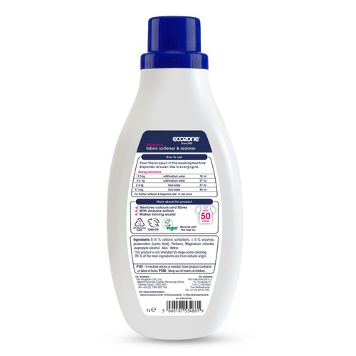 Ecozone BIOActive fabric softener & restorer thumbnail 2