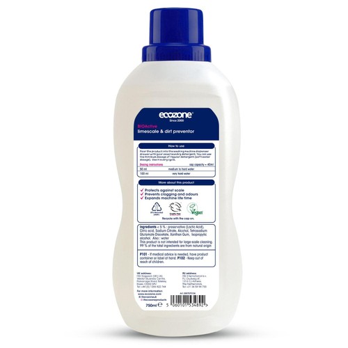 Ecozone BIOActive Limescale & Dirt preventor thumbnail 2