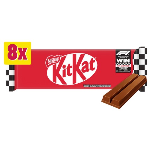 KitKat 2 Finger Milk Chocolate Biscuit Bar, Multipack