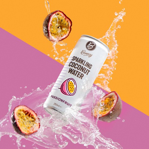 Bonsoy Sparkling Coconut Water With PassionFruit thumbnail 2