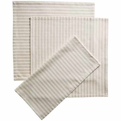 M&S Set of 4, Cotton Linen Thin Stripe Napkins, One Size thumbnail 2
