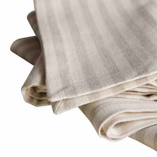 M&S Set of 4, Cotton Linen Thin Stripe Napkins, One Size thumbnail 4