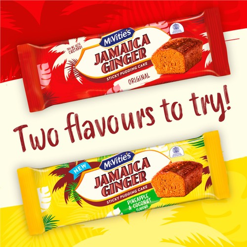 McVitie's Jamaica Ginger Pineapple & Coconut Sticky Pudding Cake thumbnail 3