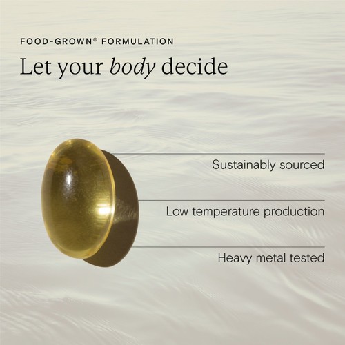 Wild Nutrition Food-Grown Pure Strength Omega 3 Capsules thumbnail 3