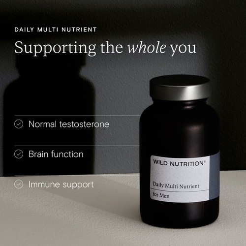 Wild Nutrition Food-Grown Men's Daily Multi thumbnail 3