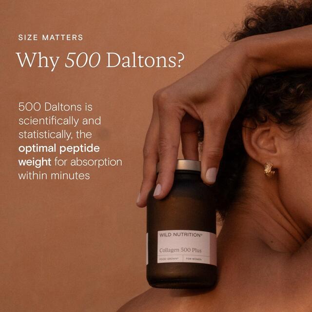 Wild Nutrition Food-Grown Collagen 500 Plus thumbnail 5