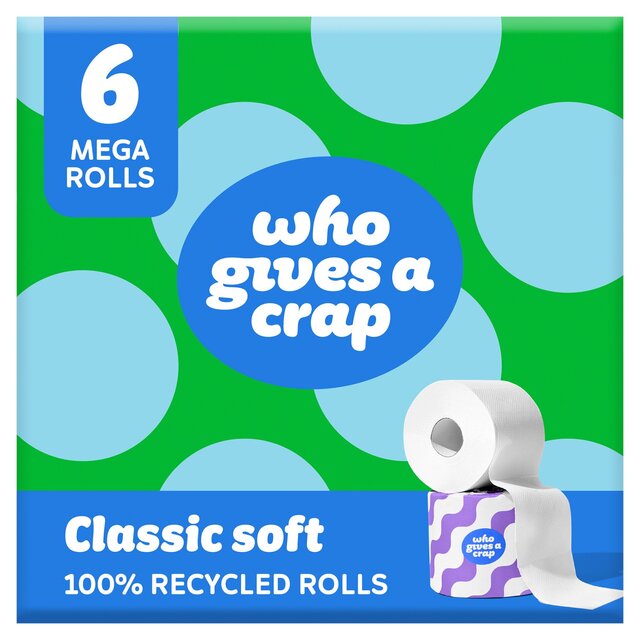 Who Gives A Crap Classic Soft Mega Rolls