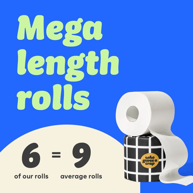 Who Gives A Crap Extra Soft Mega Rolls thumbnail 3