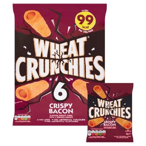 Wheat Crunchies Bacon Multipack Crisps thumbnail 2