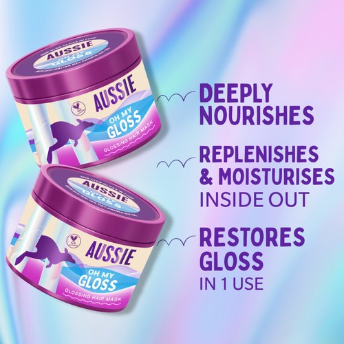 Aussie Oh My Gloss Hair Mask thumbnail 2