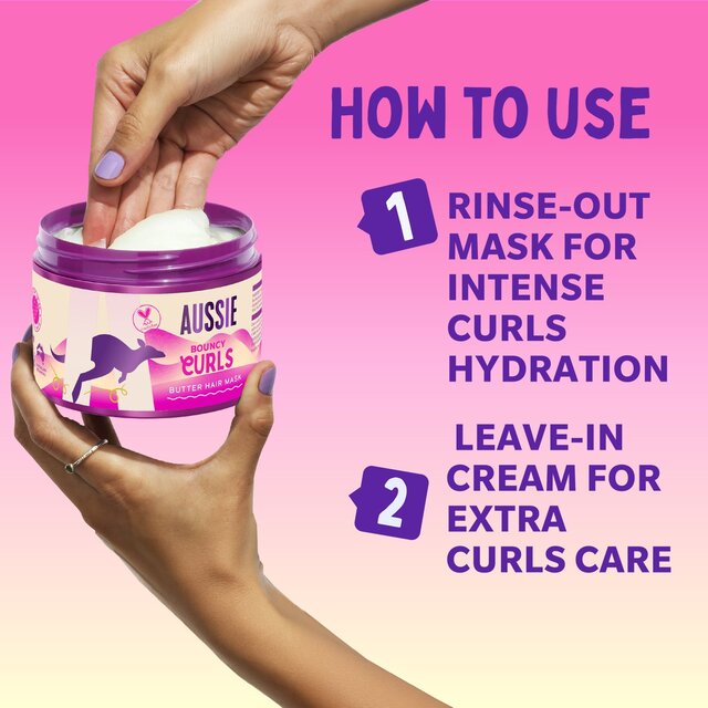 Aussie Curls Hair Mask For Dry Wavy & Curly Hair thumbnail 4