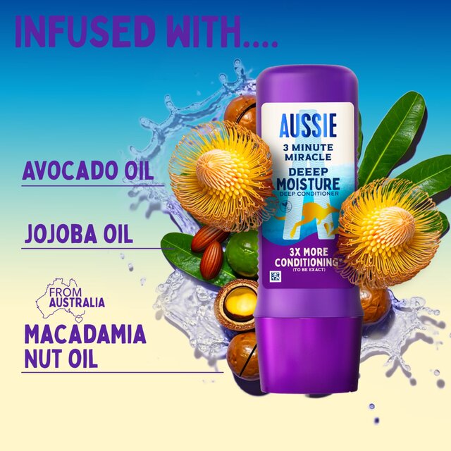 Aussie 3 Minute Miracle Moist Hair Mask thumbnail 7