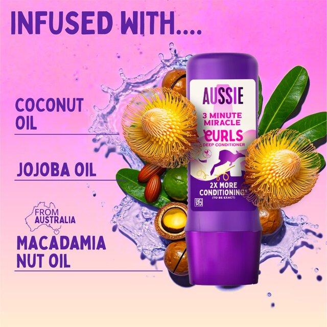 Aussie 3 Minute Miracle Curls Conditioner thumbnail 2