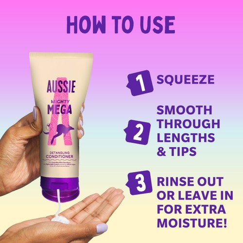 Aussie Mega Travel Hair Conditioner thumbnail 4