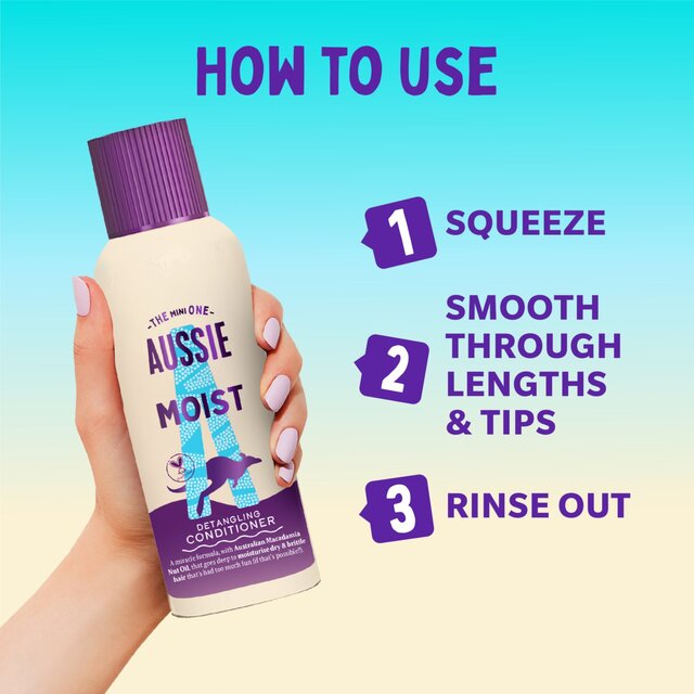 Aussie Miracle Moist Travel Hair Conditioner thumbnail 6