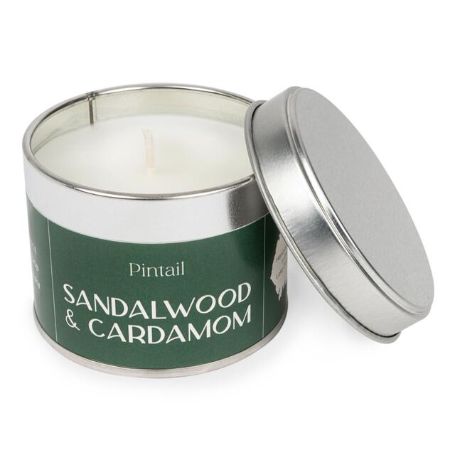 Pintail Candles Sandalwood & Cardamom Classic Tin Candle