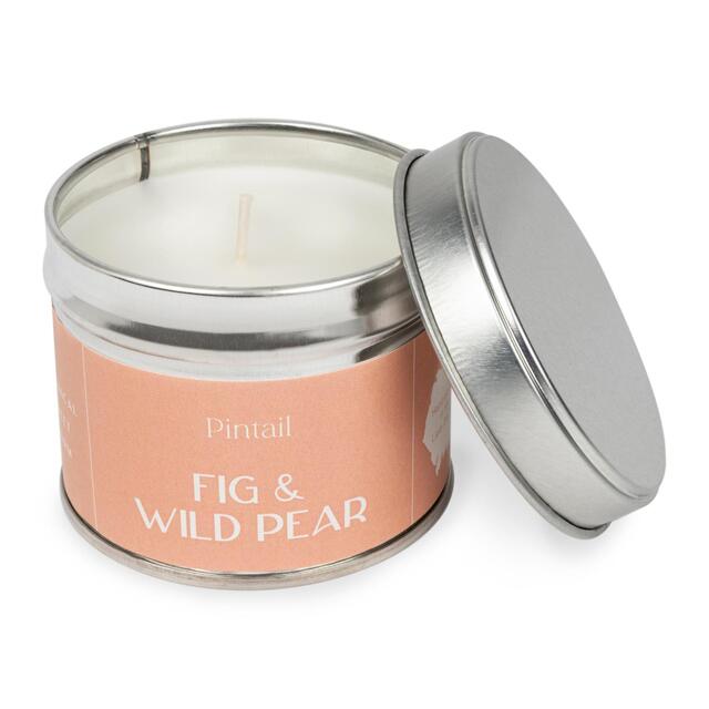Pintail Candles Fig & Wild Pear Classic Tin Candle