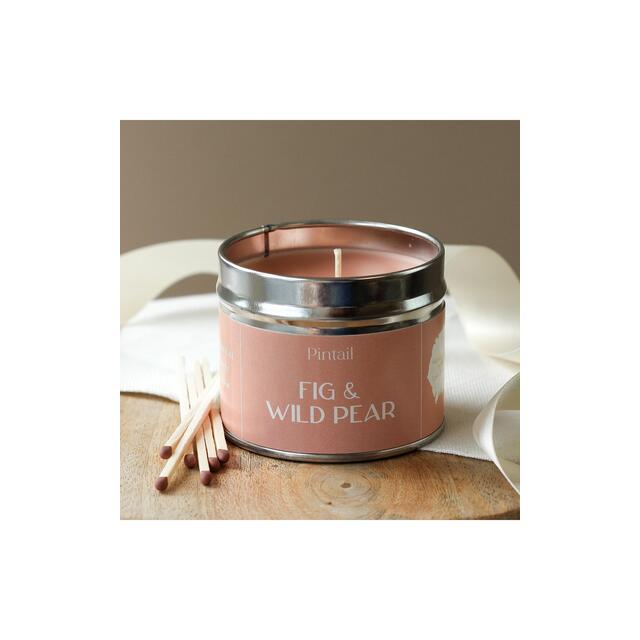 Pintail Candles Fig & Wild Pear Classic Tin Candle thumbnail 6