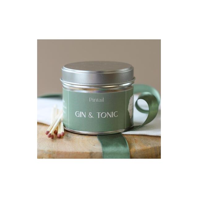 Pintail Candles Gin & Tonic Classic Tin Candle thumbnail 4