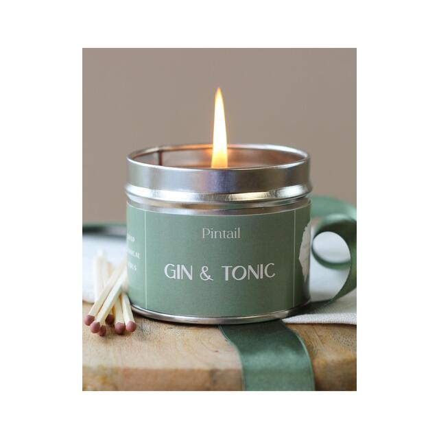 Pintail Candles Gin & Tonic Classic Tin Candle thumbnail 5
