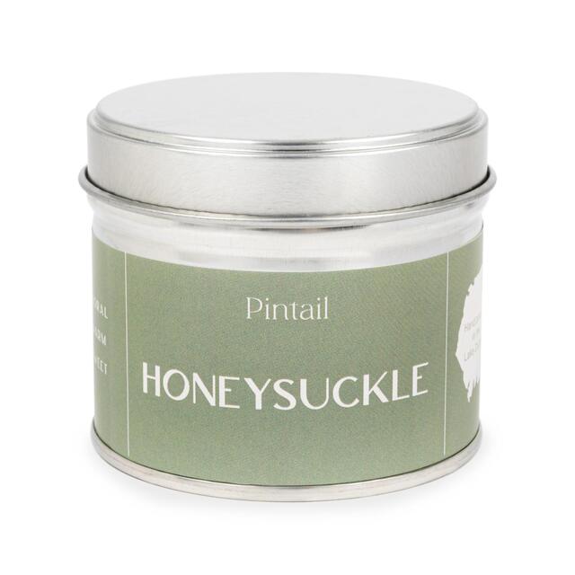 Pintail Candles Honeysuckle Classic Tin Candle