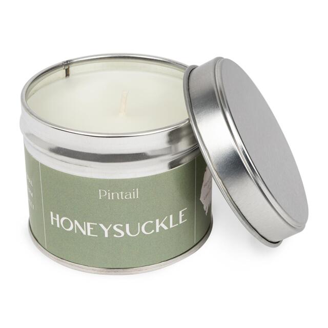 Pintail Candles Honeysuckle Classic Tin Candle thumbnail 2