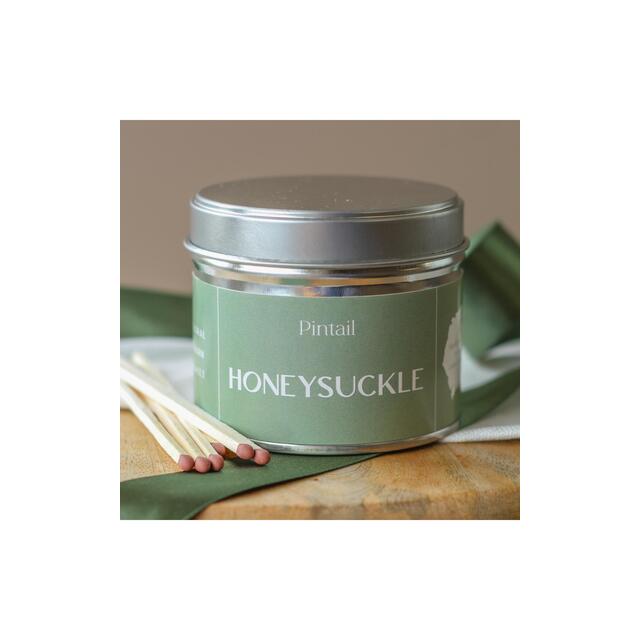 Pintail Candles Honeysuckle Classic Tin Candle thumbnail 4