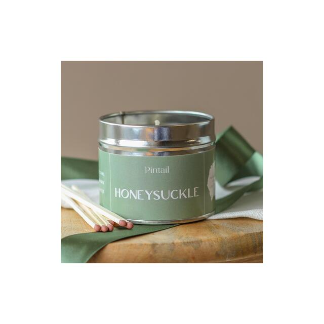 Pintail Candles Honeysuckle Classic Tin Candle thumbnail 4