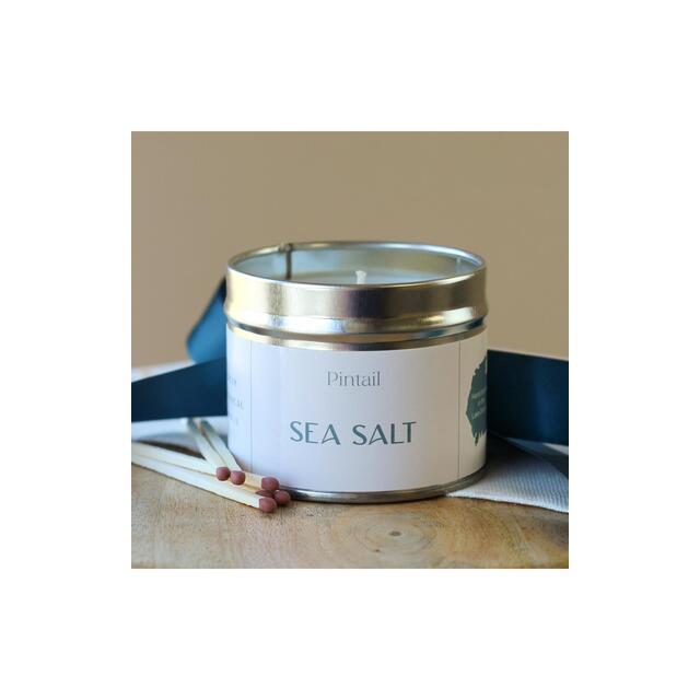 Pintail Candles Sea Salt Classic Tin Candle thumbnail 4