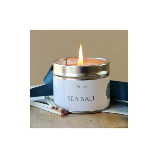Pintail Candles Sea Salt Classic Tin Candle thumbnail 6
