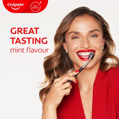 Colgate Max White Clinical Purifying Teeth Whitening Toothpaste thumbnail 4