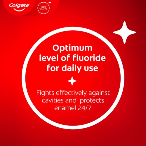 Colgate Max White Clinical Purifying Teeth Whitening Toothpaste thumbnail 7