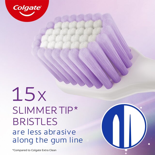 Colgate Gentle Clean Sensitive Soft Manual Toothbrush thumbnail 3