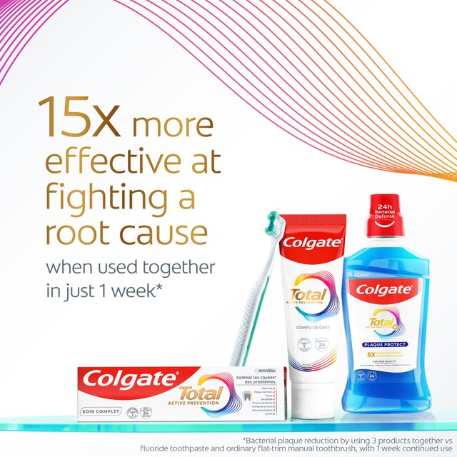 Colgate Total Manual Toothbrush Medium thumbnail 7