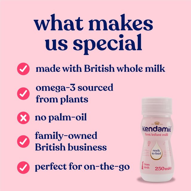 Kendamil Ready to Feed First Infant Milk 18 x 250ml thumbnail 3