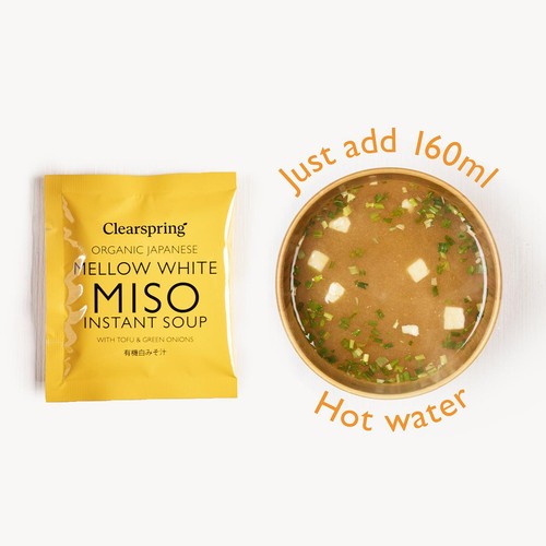 Clearspring Organic Japanese Instant Miso Soup with Tofu & Spring Onions thumbnail 3