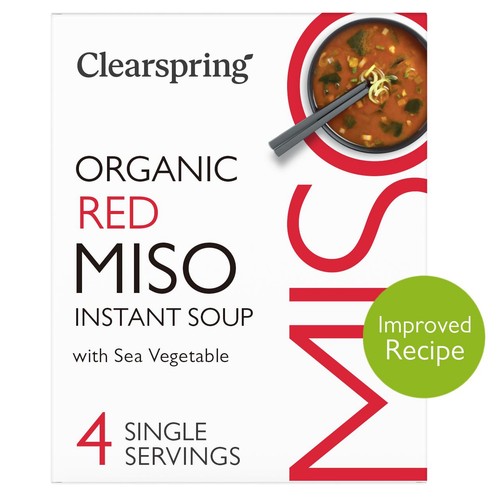 Clearspring Organic Japanese Instant Miso Soup with Sea Vegetables