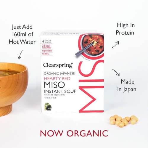 Clearspring Organic Japanese Instant Miso Soup with Sea Vegetables thumbnail 4