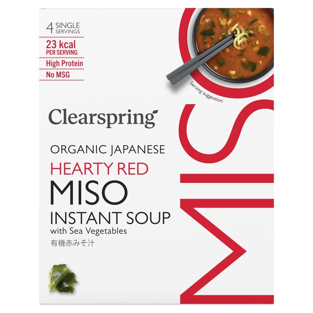 Clearspring Organic Japanese Instant Miso Soup with Sea Vegetables