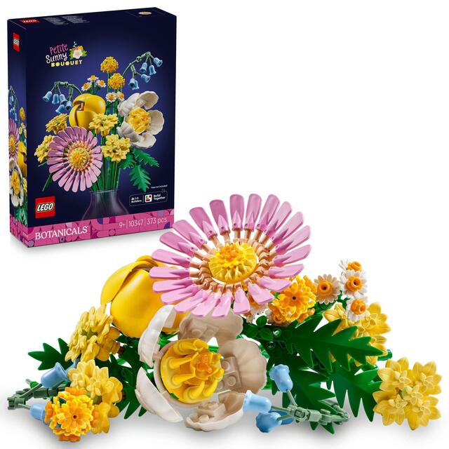 LEGO Botanicals Petite Sunny Bouquet 10347 9+ thumbnail 2